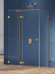 NEW TRENDY Avexa GOLD BRUSHED háromoldalú zuhanykabin Méret: EXK-3081 90x120x200 1 B