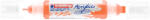 edding Akril marker 2-3mm, és 5-10mm, 3D Kétvégű Edding 5400 neon narancssárga (36517)