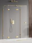 NEW TRENDY Avexa GOLD SHINE háromoldalú zuhanykabin Méret: ΕΧΚ-2141 100x120x200 1 J