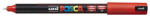 uni Dekormarker 0, 7-1mm, Uni, Posca PC-1MR piros (49292) - irodaszerpiac
