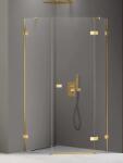 NEW TRENDY Avexa GOLD SHINE ötszögletű, aszimmetrikus kabin Méret: EXK-3850 100x80x200