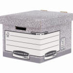 Fellowes Archiváló konténer, karton, standard, Fellowes® Bankers Box System, 10 db/csomag, (28753) - irodaszerpiac
