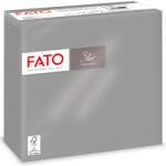 FATO Szalvéta 2 rétegű 1/4 hajtású 38 x 38 cm 40 lap/csomag Star Fato_82991900 szürke (48083)