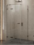 NEW TRENDY Avexa GUNMETAL egy ajtós szögletes zuhanykabin Méret: EXK-3345 120x100x200 1 B