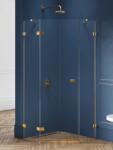 NEW TRENDY Avexa GOLD BRUSHED ötszögletű kabin Méret: EXK-3851 80x80x200 1 B