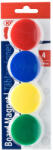Ico Mágnes 40mm, 4 db/csomag, Ico, 4 klf. szín (7570866000) - irodaszerpiac