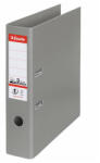 Esselte Iratrendező A4, 7, 5cm, PP élvédő sínnel, Esselte Standard Vivida szürke (35676) - irodaszerpiac