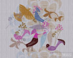 AS Creation Walls by Patel 3 DD122444 kék BIRDLAND 1 digitális panel (DD122444)