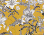 AS Creation Jungle Chic 2029 37701-3 sárga virágmintás tapéta (37701-3)