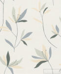 Rasch Colour your Life 634075 bézs levél mintás Modern tapéta (634075)