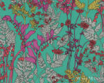 AS Creation Floral Impression 37751-6 zöld virágmintás tapéta (37751-6)