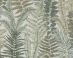 AS Creation Famous Garden 39347-4 zöld levél mintás grafikus tapéta (39347-4)