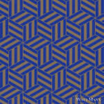 Marburg Ulf Moritz Signature 2022 59743 kék, barna Tér-hatású 3D-mintás Modern tapéta (59743)