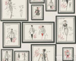 AS Creation Karl Lagerfeld 37846-3 Grafikai Tapéta (37846-3)