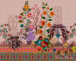 AS Creation Walls by Patel 3 DD121848 rózsaszín oriental garde 4 digitális panel (DD121848)