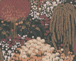 AS Creation Famous Garden 39350-4 színes levél mintás grafikus tapéta (39350-4)