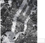 AS Creation Metropolitan Stories 2 2023 DD118828 fekete, fehér New York mintás Jelenet vlies digitális panel (DD118828)