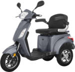 Voltarom Tricicleta electrica Voltarom VM4 putere 1000 W 22 AH 60V viteza 25 km/h autonomie 50 km fara permis culoare gri (TET-0062-Gri) - agromoto