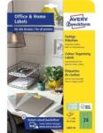 AVERY 3450-10 70x37mm 240db-os zöld univerzális etikett (AVERY_3450-10) (AVERY_3450-10)