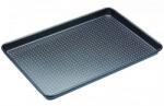 MasterClass MasterClass Crusty Bake Tava de copt cu gauri perforate, matrita pentru prajituri, vase de copt din otel inoxidabil, 27 x 39 x 2 cm, 1 bucata, gri (KCMCCB3)