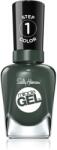 Sally Hansen Miracle Gel géles körömlakk UV/LED lámpa használata nélkül árnyalat 762 Leaf Me Be 14, 7 ml