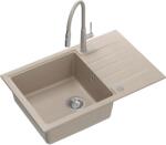 Quadron Peter chiuveta cu baterie bej/oțel HCQP7850BEZK_3922505BSBE (HCQP7850BEZK3922505BSBE)