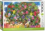 EUROGRAPHICS 1000 db-os puzzle - Bird House Hotel, Olena (6000-6011) (6000-6011)