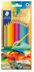 STAEDTLER Színes ceruza készlet, hatszögletű, STAEDTLER 175 C, Multiverzum 2, 12 különböző szín (TS175C12E22)