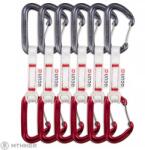OCÚN Hawk QD Wire Bio-Dyn-Ring 15 mm-es expressz szett, 10 cm, 6 db, piros
