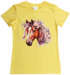 Asti Rövid ujjú póló, Lovas mintával - pindurka