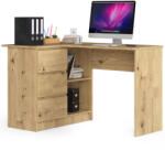 AKORD CLP B16 Sarok Íróasztal Artisan Tölgy Bal