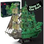 CubicFun Puzzle 3D flying dutchman lumineaza in intuneric 360 piese Cubicfun ACUT4041h Puzzle