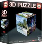 Educa Puzzle 3D Educa din 6 x 36 piese - Călătorie (20124)