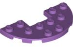 LEGO® Placă 3 X 6 rotunjită dublu cu gaură 1 X 2 (6325877)