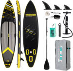 Bestway Paddleboard 350x84x15 cm tartozékokkal fekete és sárga színben (13122316)
