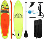 Bestway Paddleboard 335x84x15 cm tartozékokkal sárga-narancs színű