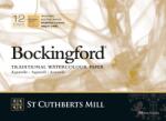 St Cuthberts Mill Bockingford Rough Vázlatfüzet 12 29, 7 x 21 cm 300 g White (T4743000101DQ)