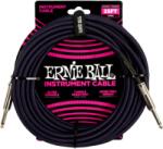 Ernie Ball ERNIE BALL SZÖVETKÁBEL FEKETE-LILA 7, 5M - arkadiahangszer