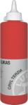 LUKAS Cryl Terzia Plastic Bottle Akril festék Cadmium Red Light Hue 500 ml 1 db (748720500)