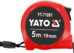 TOYA Mérőszalag 5 m x 19 mm (YT-71081) - vasasszerszam