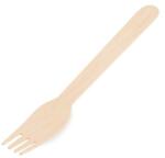WIMEX Furculiță (lemn 100% FSC) 16cm [10 buc]