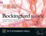 St Cuthberts Mill Bockingford H. P. Block Vázlatfüzet 12 41 x 31 cm 300 g White (T45130001011E)