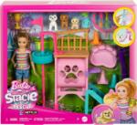 Mattel Set papusa cu 3 catelusi si accesorii, Barbie, Stacie to the Rescue, HRM10 Papusa Barbie
