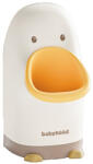 Flippy Olita tip Pisoar pentru Copii, Flippy, +1an, Portabila, Design Ratusca, Model Prietenos, Non-Toxic, Usor de Curatat, 23.3 x 24 x 43 cm, Alb Galben (teo-133497) Olita