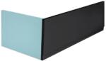 SAPHO POLYSAN PLAIN előlap, jobbos, 180x59cm, matt fekete (72804.21) (72804.21)