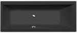 SAPHO POLYSAN CLEO kád, 170x70x48cm, matt fekete (74611.21) (74611.21)