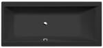 SAPHO POLYSAN CLEO kád, 180x80x48cm, matt fekete (95611.21) (95611.21)