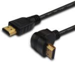SAVIO 1, 5m HDMI kábel, derékszögű, v1.4 nagy sebességű (SAVIO CL-04)