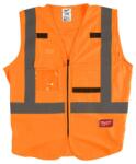 Milwaukee Vestă de înaltă vizibilitate portocalie - L/XL (4932471893)