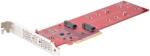 StarTech Startech. com DUAL M. 2 PCIE SSD ADAPTER CARD TO DUAL NVME M. 2 SSD (DUAL-M2-PCIE-CARD-B)